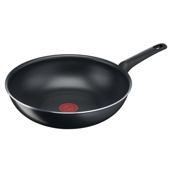 Tefal Wok Tava 28 cm Titanyum Kaplama Yapışmaz Yüzey Kolay Temizlenebilir - Resim 2