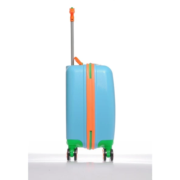 Mybag Mybag84973 Mavi Erkek Çocuk Kabin Boy Valiz - Resim 2