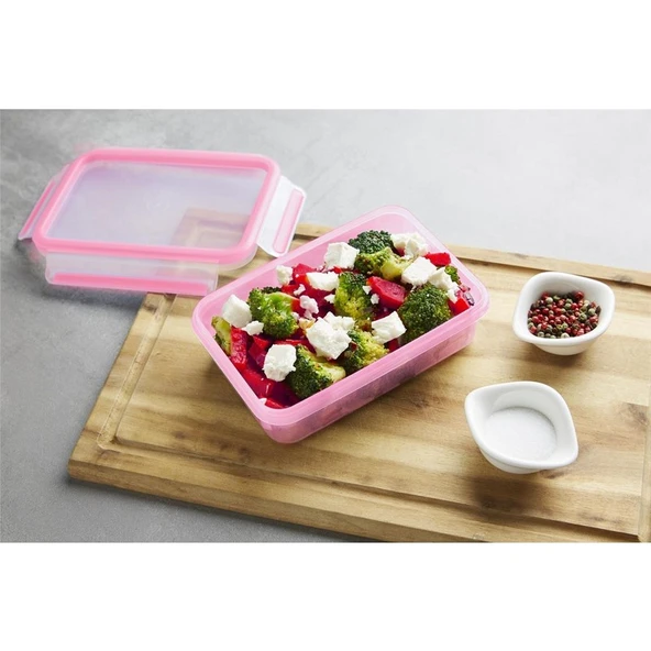 Tefal Masterseal Fresh Food 0.8 Litre 3'lü Saklama Kabı - Resim 3