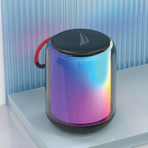 Nautica S140 LED Işıklı Taşınabilir Bluetooth Speaker Hoparlör Ses Bombası ürün görseli