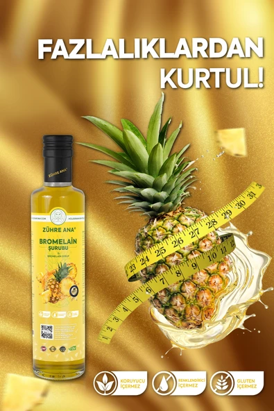 ZÜHRE ANA BROMELAİN ŞURUBU 250 ML ürün görseli 1