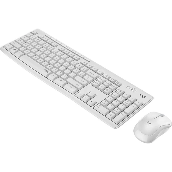 LOGITECH MK295 Q TR SESSİZ KABLOSUZ KLAVYE MOUSE SET BEYAZ 920-010089 - 4