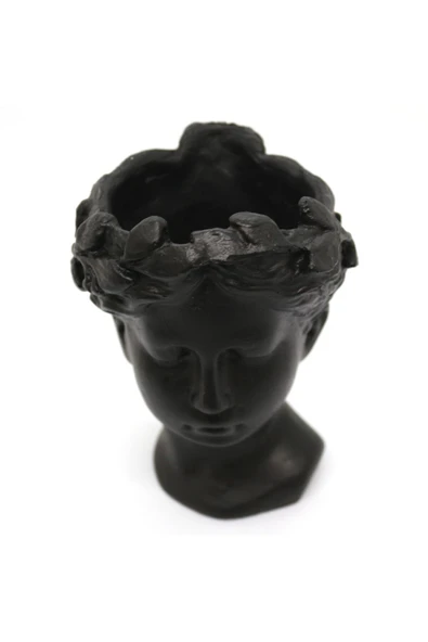 El Yapımı Antik Helen Biblo Saksı Küçük 15 Cm - 5