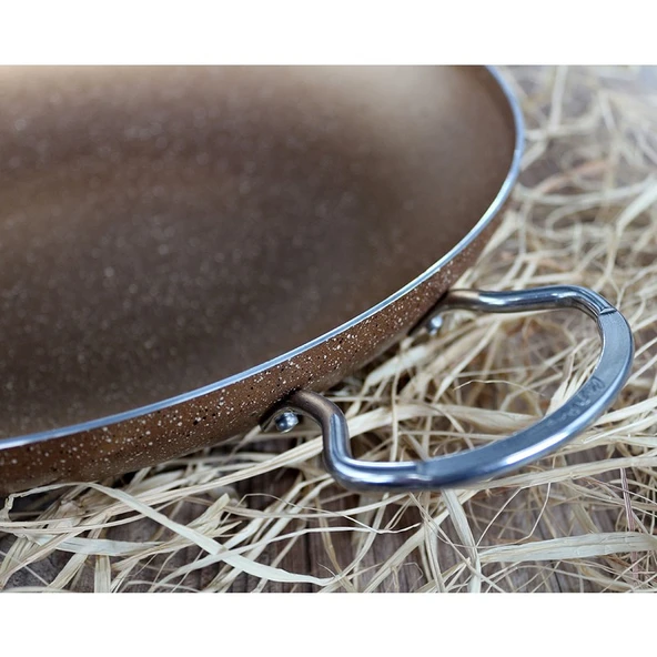 Chef's Pro Cam Kapaklı Kavurma Sacı 32 cm - Resim 2