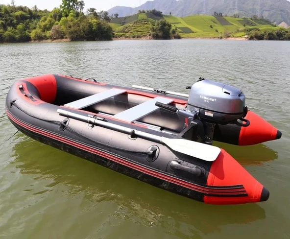 Tomking TK060 Motor Ve TK-RIB-330 Alüminyum Tabanlı Şişme Bot Seti - 4