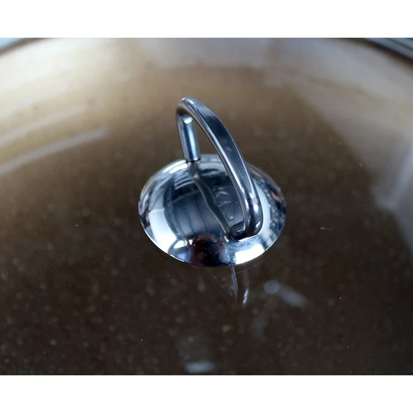 Chef's Pro Cam Kapaklı Kavurma Sacı 32 cm - Resim 3