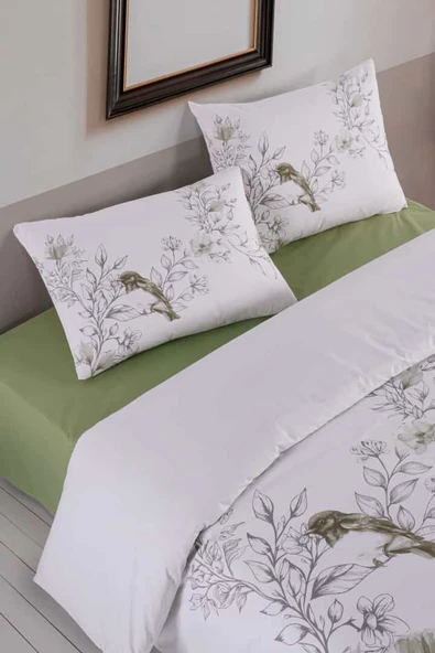 Calora %100 Pamuk Çift Kişilik Nevresim Takımı - Resim 3