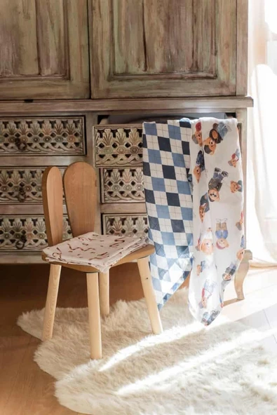 TEDDYBOY Müslin Çok Amaçlı Örtü/Battaniye ürün görseli