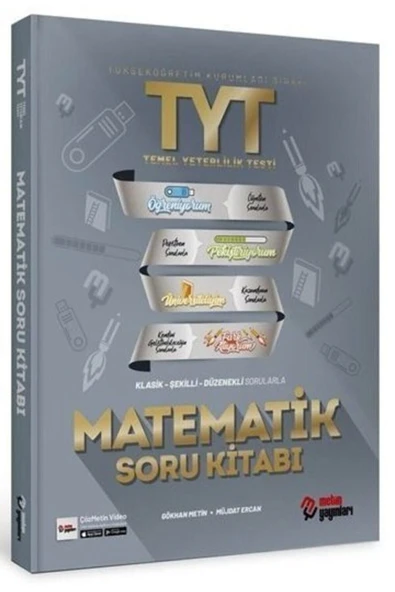 Metin Yayınları Tyt Matematik Soru Bankası 2022 Baskı ürün görseli 1