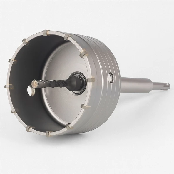 Endüstriyel Elmas Beton Delme Pançı 150MM Profesyonel Krom Alaşım Profesyonel Matkap Ucu - Resim 6