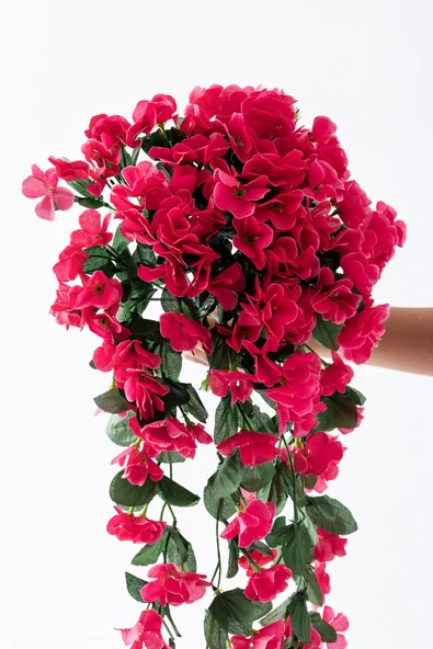 Yapay Begonvil Çiçeği 75 cm Fuşya 22 dal - 2