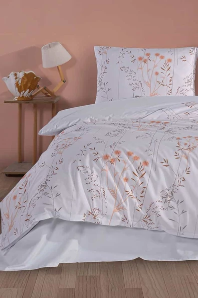 Olera %100 Pamuk Tek Kişilik Nevresim Takımı ürün görseli