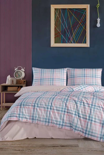 Eiston %100 Pamuk Çift Kişilik Nevresim Takımı ürün görseli