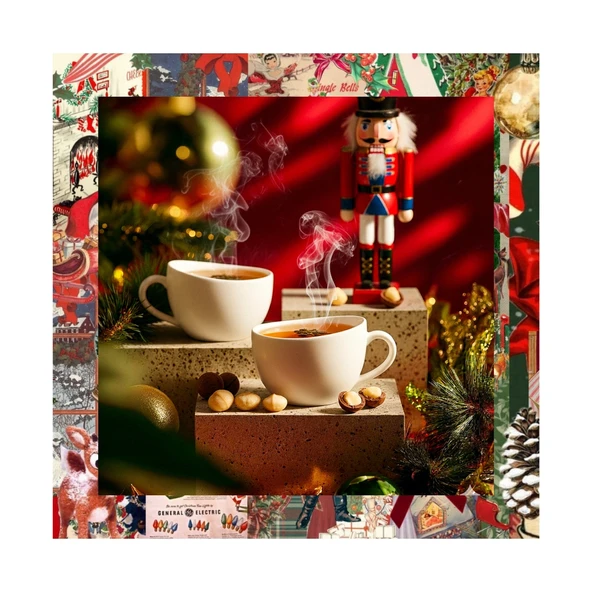 Christmas Kiss 2025 Tea - Macadamia Aromalı Seylan Çayı, 50 G - Resim 4