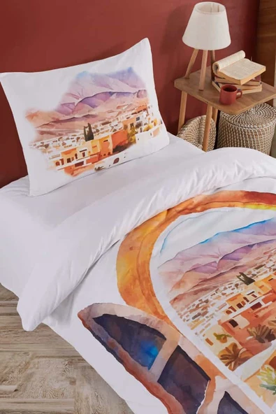 Petra %100 Pamuk Tek Kişilik Nevresim Takımı - Resim 3