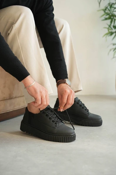 KB-X516 Kuback Kömür Cilt Günlük Erkek Ayakkabı ürün görseli