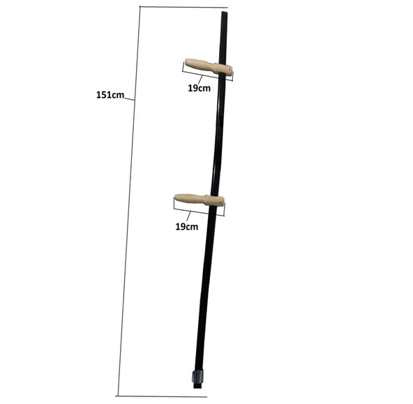 Tırpan Sapı Takımı - Metal Sap, Elcik, Bilezik ve Alyan ürün görseli