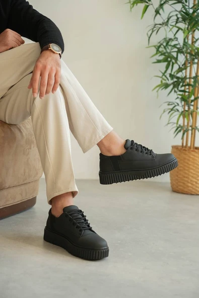 KB-X516 Kuback Kömür Cilt Günlük Erkek Ayakkabı ürün görseli