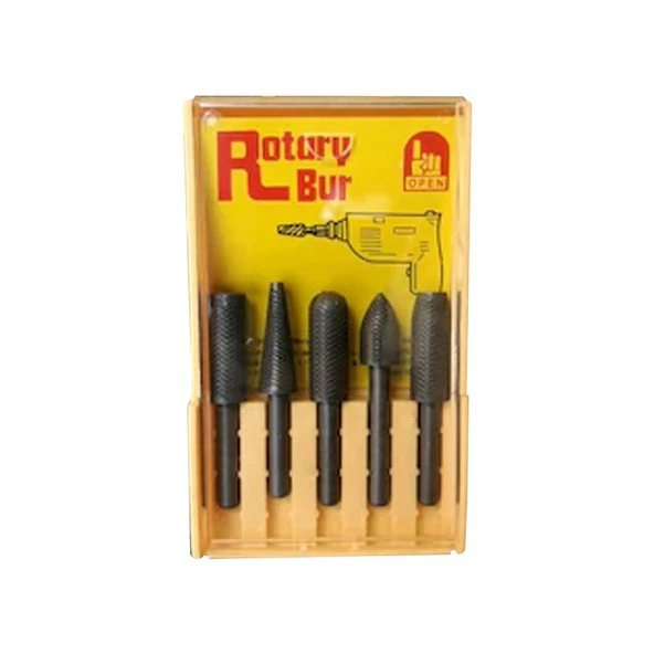 Rotary Bur Matkap Uçlu Eğe 5 li Takim ürün görseli