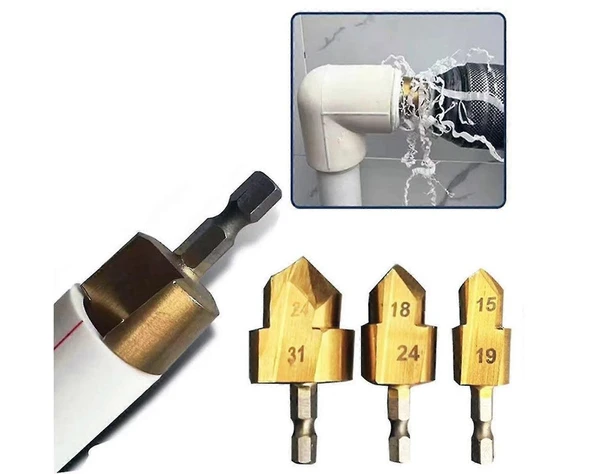 PPRC Boru Genişletme ve Delme Bits Uçlu Matkap Seti DMX4760 ürün görseli