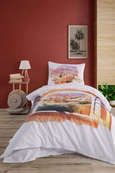 Petra %100 Pamuk Tek Kişilik Nevresim Takımı - Resim 2