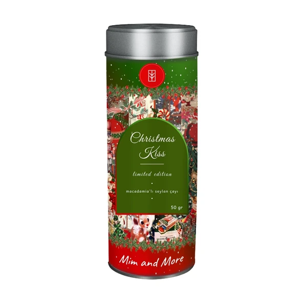 Christmas Kiss 2025 Tea - Macadamia Aromalı Seylan Çayı, 50 G ürün görseli