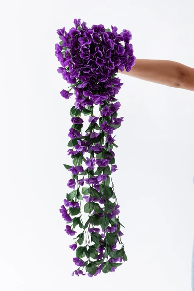 Yapay Begonvil Çiçeği 75 cm Mor 22 dal ürün görseli