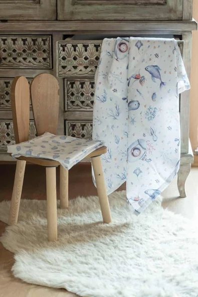 SEAWAYS Müslin Çok Amaçlı Örtü/Battaniye ürün görseli