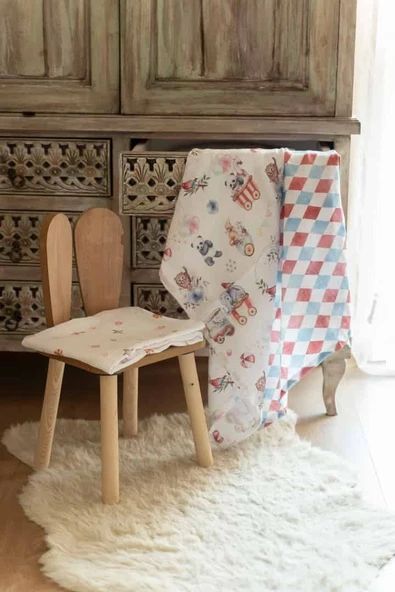 CİRCUS Müslin Çok Amaçlı Örtü/Battaniye ürün görseli