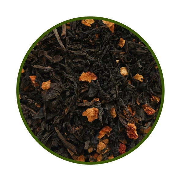 Christmas Kiss 2025 Tea - Macadamia Aromalı Seylan Çayı, 50 G - Resim 3