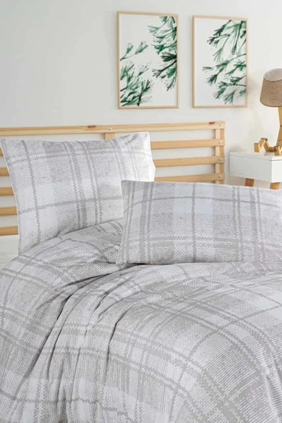 Calm %100 Pamuk Çift Kişilik Nevresim Seti - Resim 5