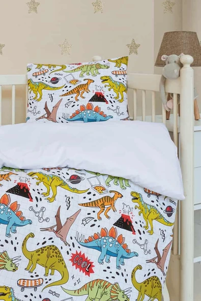 DİNO l Bebek Nevresim Takımı ürün görseli