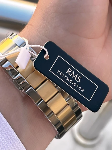 RMS Romanson İç Fonksiyonları Aktif  Özel Seri Kararmaz Renk Atmaz 5 Atm Erkek Kol Saati AG2058.05 - Resim 4