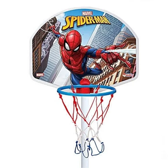 Dede Spiderman Ayaklı Basketbol Seti - 2