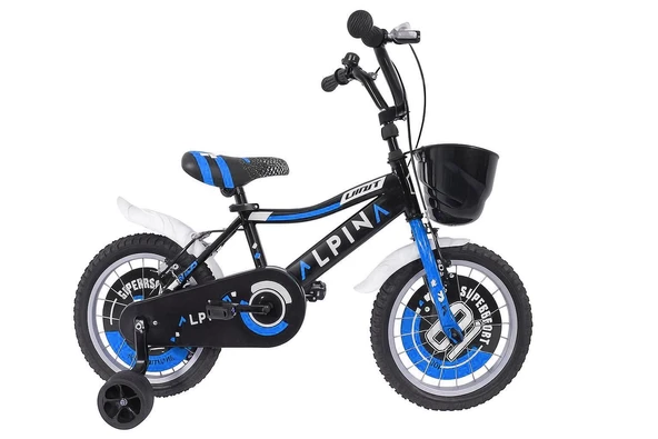 Ümit Alpina 16 Jant Çocuk Bisikleti Siyah Mavi ürün görseli