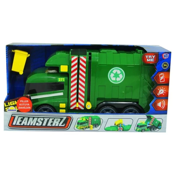 Teamsterz Çöp Kamyonu - Resim 3