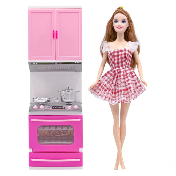 Anlily İlk Mutfak Setim Bebekli Fırın ürün görseli 1