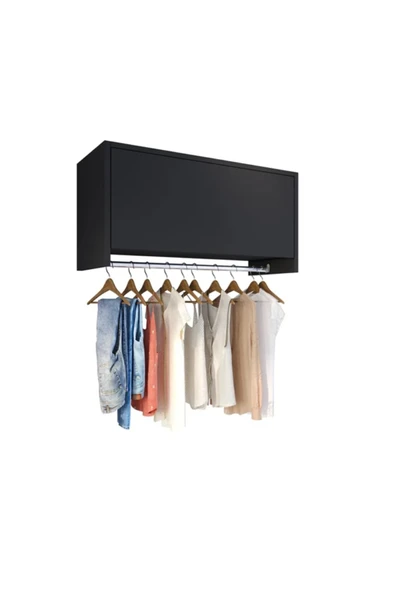 Tdesigno Pırıl Çok Amaçlı Dolap-Askılık-Erzak-Mutfak-Kiler Dolabı-Açık Dolap-60 cm - Resim 3