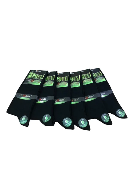 6 Lı Dündar Bambu Koku Yapmayan Erkek Mevsimlik Sonbahar Kış Dikişsiz Soket Çorap 40 - 44 No