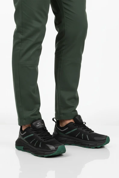 Slazenger Siyah Fileli Hafif Esnek Erkek Spor Ayakkabı Warren M ürün görseli