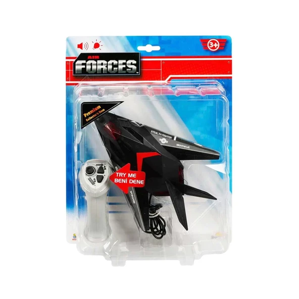 Air Forces Sesli ve Işıklı Stealth Fighter Jet - Resim 2