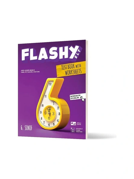 Hız Yayınları Flashy 6.Sınıf Test Book With Worksheets Yeni ürün görseli