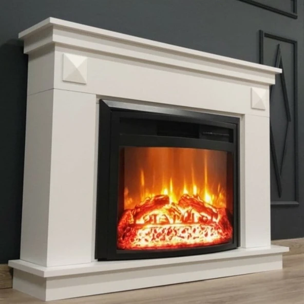 Dlc Penida 1800 Watt Bluetooth ve Ses Efektli Dekoratif Elektrikli Şömine - Resim 2