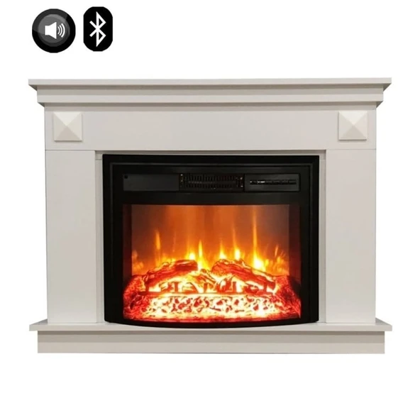 Dlc Penida 1800 Watt Bluetooth ve Ses Efektli Dekoratif Elektrikli Şömine ürün görseli