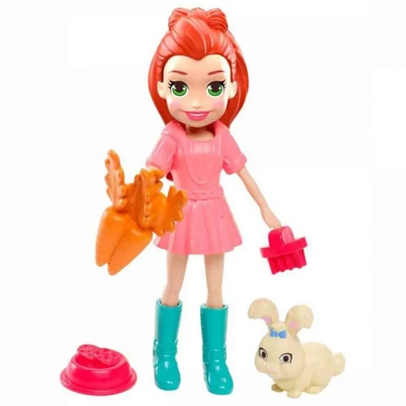 Polly Pocket ve Hayvan Dostu Oyun Seti ürün görseli 1