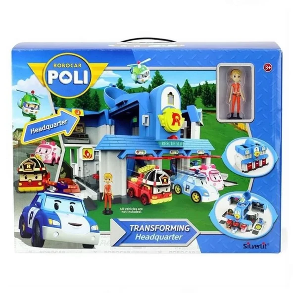 Robocar Poli Transforming Oyun Seti - Resim 5