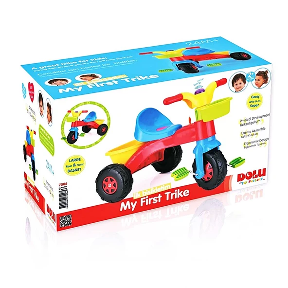 Dolu İlk Bisikletim Kırmızı - Resim 2