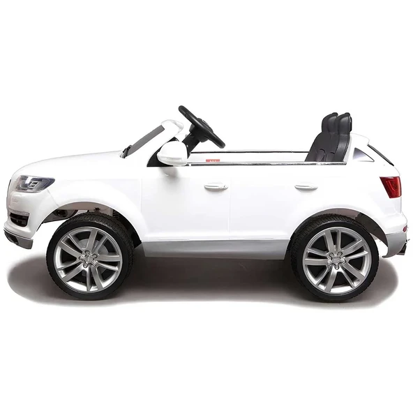 437 Audi Q-SUV 12V Beyaz Akülü Araba - Resim 2