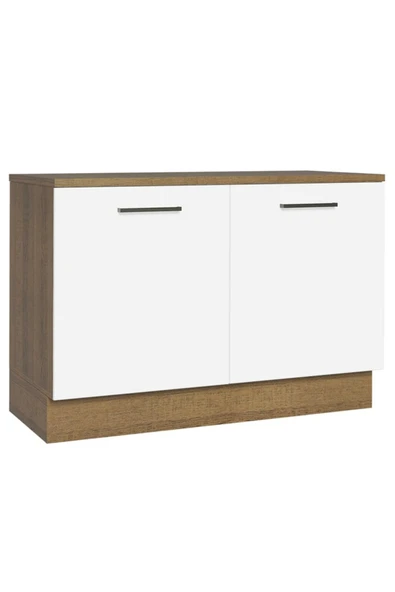 Tdesigno İndu Mutfak Alt Modül 120 cm-Çok Amaçlı Dolap- Tezgah Dahil - Resim 2