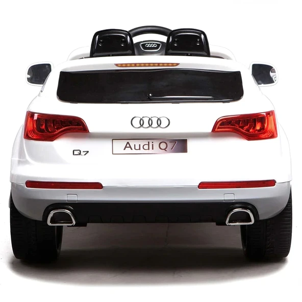 437 Audi Q-SUV 12V Beyaz Akülü Araba - Resim 3
